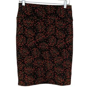 LuLaRoe Floral Cassie Skirt - Size S - EUC